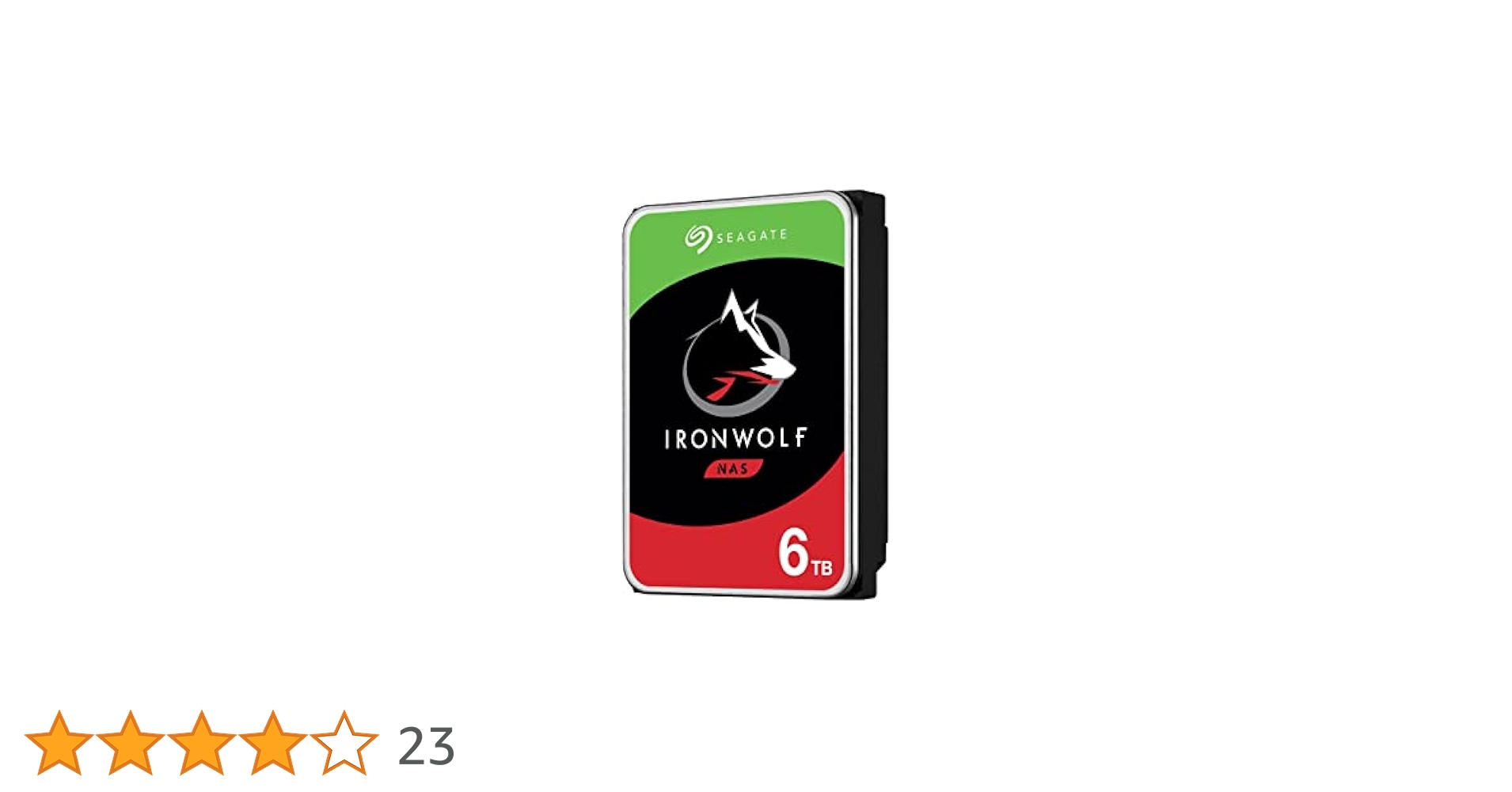 【Seagate】6TB HDD Ironwolf (ST6000VN41) Seagate IRONWOLF 6TB NAS 3.5IN 6GB/S SATA 256MB : Amazon.ca